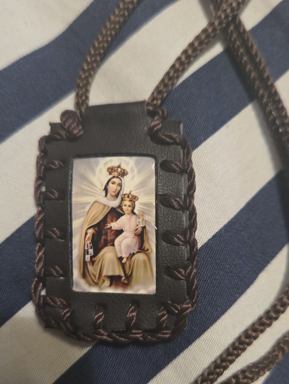 Our Lady Of Mount Carmel Brown Scapular